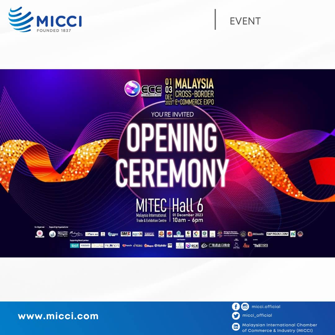  Opening Ceremony: 2023 Malaysia Cross-Border E-Commerce Expo
